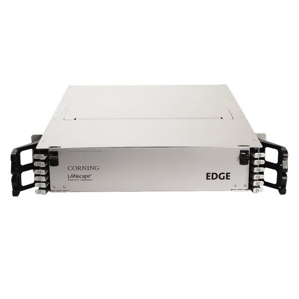 2U RACK-MT ENCLOSURE, 24 MODULE CAPACITY, PRETIUM EDGE HD, Corning, Mfr#: 591611